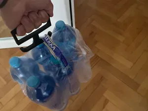 Grocery bag holder