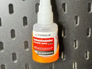 Everglue super glue holder for IKEA Skadis