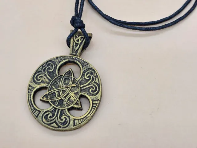 Keltischer Anhänger – Runen / Pentagramm Amulett