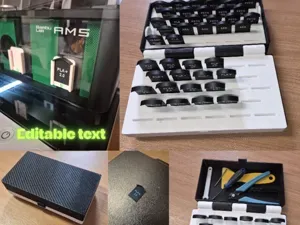 Identificateur de filaments AMS + Box de rangement