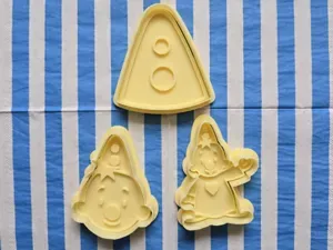 Bumba Cookie Cutter Playdoh Set Stamp Clown Fun