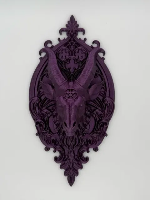 Gothic Baphomet Wall Plaque — Фото 3 из 6