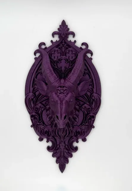 Gothic Baphomet Wall Plaque — Фото 4 из 6