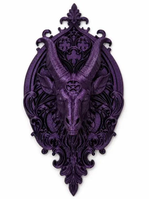 Gothic Baphomet Wall Plaque — Фото 2 из 6