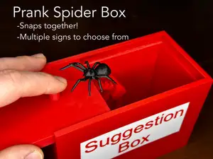 Prank Spider Box (Snaps together!)