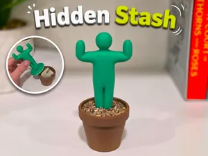Meccha Chameleon Cactus Planter With Hidden Comp.