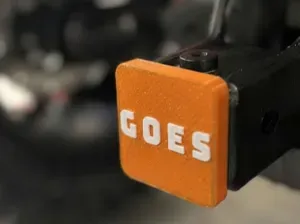 GOES Tow Hitch Dust Plug ATV Receiver Cover