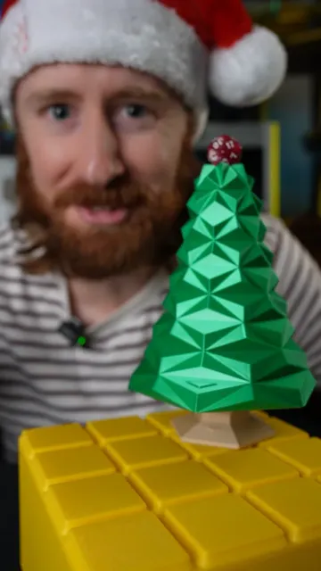 Christmas Tree Dice Tower with Removable Topper — Image 3 of 4