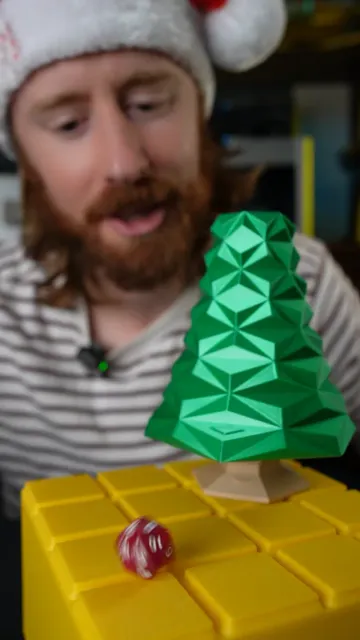 Christmas Tree Dice Tower with Removable Topper — Image 2 of 4