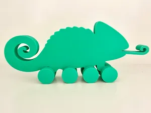 Chameleon Push Car