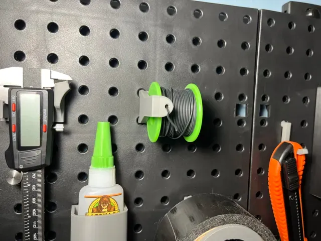 Pegboard Spool Wire Holder — Фото 3 из 4