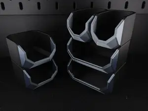 BUCKETS MINI's - Stackable Organizer - no support