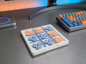 3D Tris - Elegante Gioco da Scrivania Tic-Tac-Toe