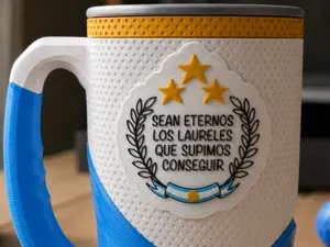 parche Chop Argentina Sean Eternos los Laureles 3D