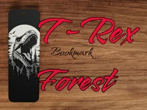 T-Rex Forest -Bookmark