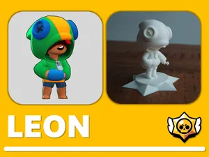 Leon Brawl Stars Figurine