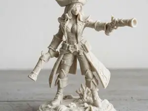 Miss Fortune Miniature – Pirate Gunslinger