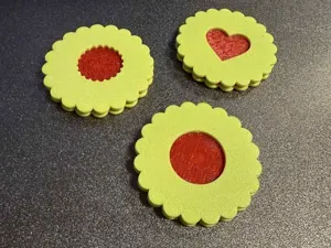 Linzer Cookie – Decorative Model (linecké cukroví)
