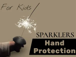 Wunderkerzen Halter - Hand Schutz für Kinder