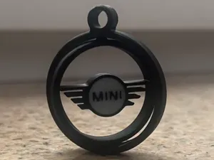 Mini cooper gyro keychain