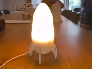Retro Rocket LED Lamp – Bambu Lab MH001 Kit