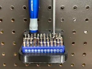 Kobalt Precision Screwdriver Pegboard Holder
