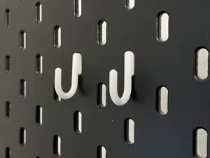 Minimalist Micro Hook for IKEA SKADIS Pegboard