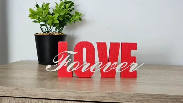 Love You Forever - Home decor — Image 3 of 4