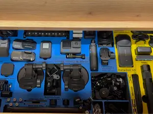 GoPro H12 & Insta360 X3 organizer + accessories