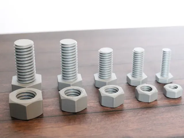 Imperial bolts and nuts