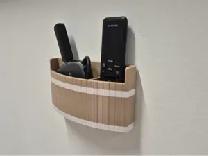 Schlanker Wand-Organizer für Fernbedienungen