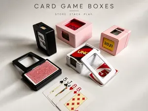 Stackable Card Game Boxes