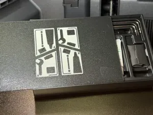 X2D / P2S / H2D Tool Organizer Box Slide Lid