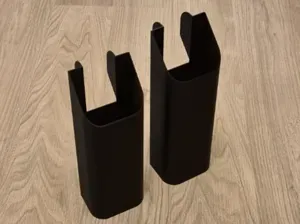 Bambu P1S Poop Bin – Standard & Raised Feet