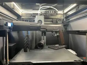 Airsoft silencer/suppressor.