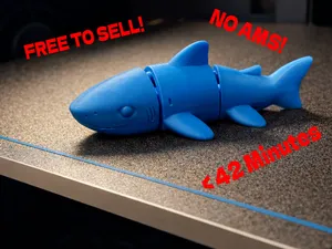 Flexi Shark (PRINT IN PLACE) (FREE TO SELL!!!)