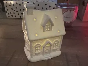 Winterlicht Teelichthaus – Weihnachtsdeko
