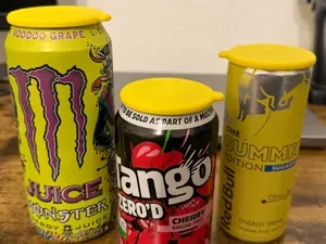 250ml - 330ml - 500ml Can Of Pop / Beer Lid