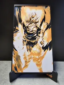 Goku SS2 from DragonBallZ (Filament Painting)