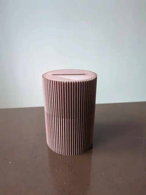 Modern Tip Coin Bank Container Mid-Century Style — Image 2 of 3