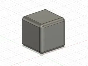 Rectangle square round edge model free edit