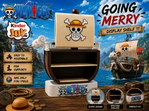 Going Merry – One Piece Kinder Joy Display Shelf