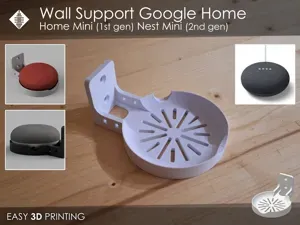 Wall Support Google Home Mini
