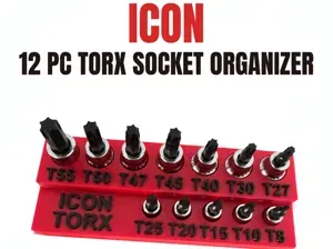 ICON TORX 12 piece socket set from Harbor Freight