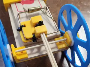 Mouse trap powered car experimenter