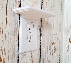Outlet Cover with Shelf for Phone, 2or4 plug model