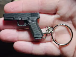 Gun Glock Keychain 2.0