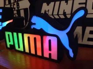 Jumping Cat RGB LED Lamp – Easy Print Light Decor