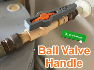 Ball Valve Handle for PVC & CPVC Fittings