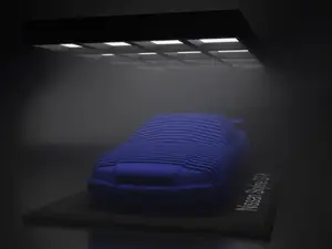 Nissan Skyline R34 Layered Sculpture